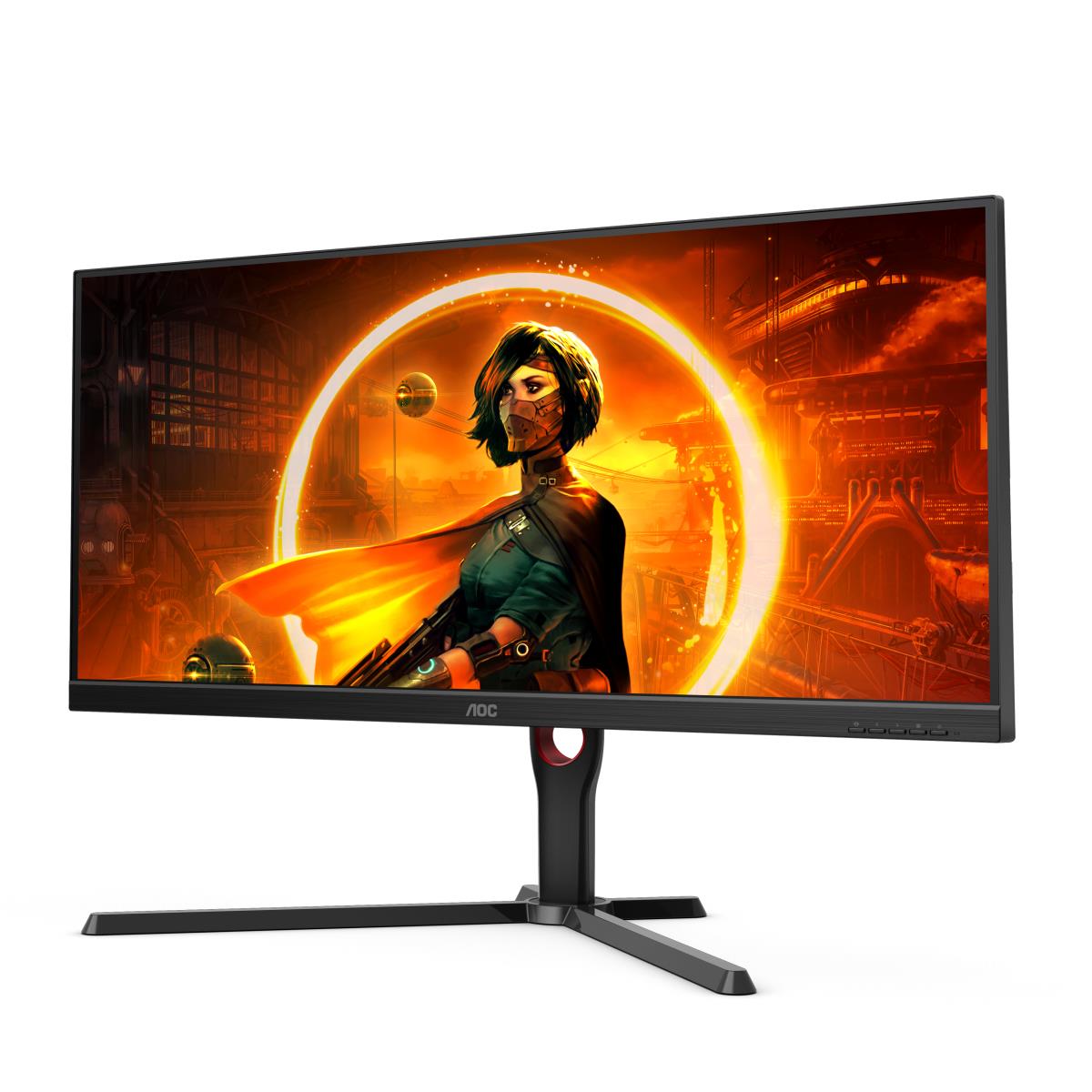 aoc cu34g2x uwqhd 144hz freesync curved 34in monitor