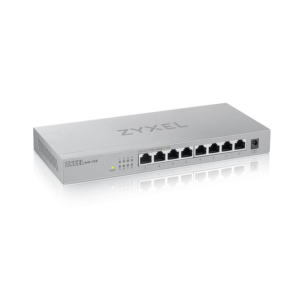 DMS-108 8-Port 2.5G Multi-Gigabit Desktop Switch