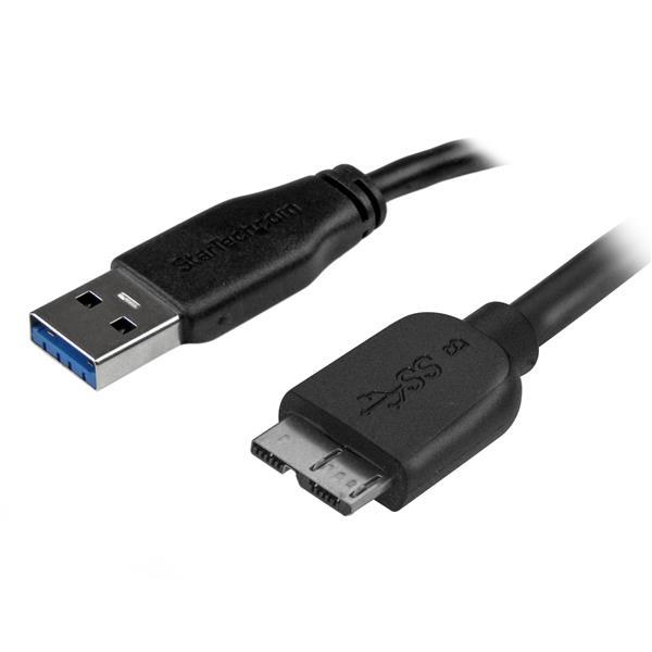 Pack of 10 AK-300116-030-S CABLE USB 3.0 A-MICRO B MALE 3M