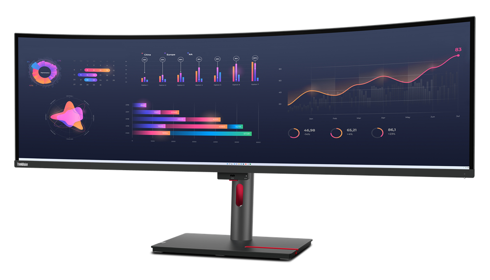 ThinkVision 39.7 inch Ultra-Wide Curved Monitor - P40w-20