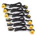 Power Cord Kit (6 Ea)/ Locking/ C19 To C20 (90 Degree) - 1.8m