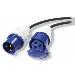 Modular It Power Distribution Cable Extender 3 Wire 16a Iec309 360cm