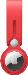 Airtag Leather Loop - Red