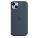 iPhone 14 Plus - Silicone Case With Magsafe - Storm Blue