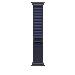49mm Navy Alpine Loop - Small - Black Titanium Finish