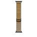 49mm Tan Alpine Loop - Medium - Black Titanium Finish