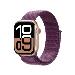 Watch Series 10 Gps + Cellular 42mm Rose Gold Aluminium Case With Plum Spo