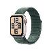 Watch Se Gps + Cellular 40mm Starlight Aluminium Case With Lake Green Sport Loop
