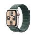 Watch Se Gps + Cellular 44mm Starlight Aluminium Case With Lake Green Sport Loop