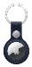 Airtag Finewoven Key Ring - Deep Blue