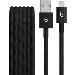 Beats USB-a To USB-c Woven Cables 1.5m - Bolt Black 2-pack