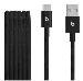 Beats USB-a To USB-c Woven Cables 1.5m - Bolt Black 2-pack