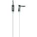 Audio Cable 3.5mm Stereo Rt. Angle Nickel 0.9m White