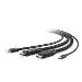 Dual-head Dp To Dp KVM Combo Cable 3m