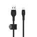 Charging Cable - Boostcharge Pro Flex - USB-a Cable With Lightning Connector - 2m - Black