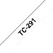 Tape 9mm Lami Black On White (tc291)