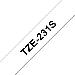 Tape 12mm Lami Black On White 4m (tze-231s)