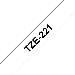 Tape 9mm Lami Black On White (tze-221)