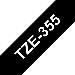 Tape 24mm Lami White On Black (tze-355)