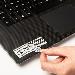 Tze-se5 Labelling Tape Cassette - Black On White 24mm Wide