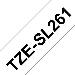 Tape Tzesl261 36mm Self-laminated Black On White