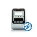 Ql-820nwbc - Label Printer - Direct Thermal - 62mm - Airprint / Bluetooth / USB / Mfi / Wi-Fi - Black / Red