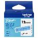 Tape 12mm Non Lami Blue On Light Blue (btagl33)