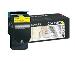 Toner Cartridge - Yellow - For C54x/ X54x (0c540h2yg)