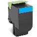 Toner Cartridge - 802hc - Return Programme - 3k Pages - Cyan Cx410de/cx410dte /cx510dthe