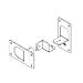 Standard Mount Bracket For High Perform Area Antenna Rohs