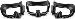 Reverb G2 Wipeable Gasket 3 Pack