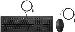 Wired Keyboard and Mouse 225 - Black - Qwerty Spanish