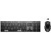 Multi-Device Rechargeable Wireless Keyboard and Mouse Combo 725 - Qwerty UK