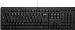 Wired Keyboard 125 - Black - Azerty Belgian