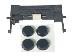 Kit Front Pressure Roller Assembly For Zxp1