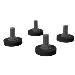Static Feet For Racks Set Of 4