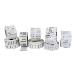 Label 44 X 19mm Matte Thermal Transfer Rfid Permanent Adhessive 1000 Label / Roll 76mm Core Box Of 2