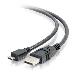 USB 2.0 A Male To Micro-USB B Male Cable 1m