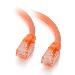 Patch cable - Cat 5e - Utp - Snagless - 50cm - Orange