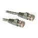 Patch cable - Cat 5e - Utp - Snagless - 3m - Grey