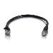 Patch cable - CAT6 - Utp - Snagless - 1.5m - Black