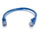 Patch cable - CAT6 - Utp - Snagless - 1m - Blue