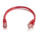Patch cable - CAT6 - Utp - Snagless - 2m - Red