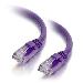 Patch cable - Cat 5e - Utp - Snagless - 3m - Purple