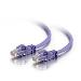 Patch cable - CAT6 - Utp - Snagless - 1m - Purple