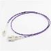 LC/SC OM4 LSZH Fibre Patch - Purple 2m