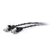 Patch cable Slim - CAT6a - UTP - Snagless - 1.5m - Black
