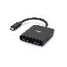 USB-C to Dual HDMI MST Hub - 4K