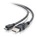 USB 2.0 A to Micro-B Cable M/M - Black - 4.5m