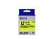 Label Cartridge Fluorescent Lk-4ybf 12mm (9m) Black / Yellow